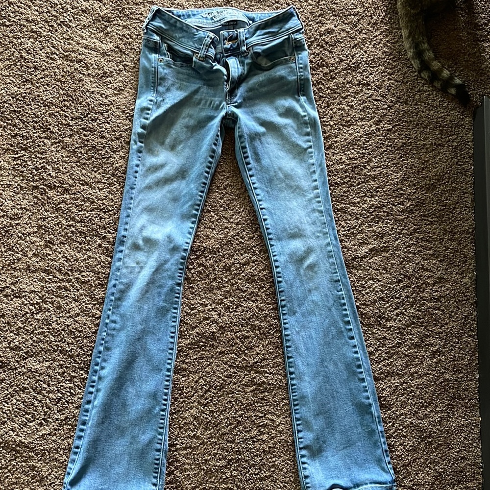 American Eagle Medium Wash Bootcut Jeans Size 2